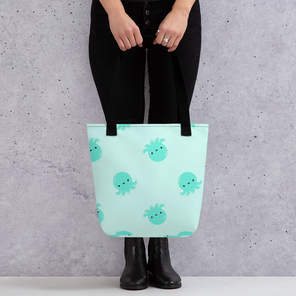 Baby Octopus All Over Tote Bag